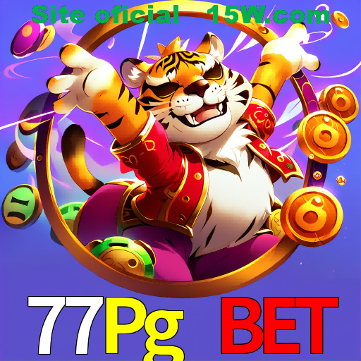 Imagem promocional da 77Pg Bet mostrando a plataforma e suas vantagens